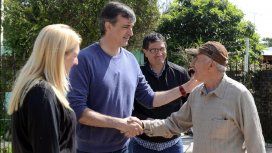 Esteban Bullrich en los timbreos de Cambiemos Esteban Bullrich en los timbreos de Cambiemos