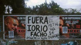 Los metaleros escracharon a Ricardo Iorio por sus comentarios fascistas Los metaleros escracharon a Ricardo Iorio por sus comentarios fascistas