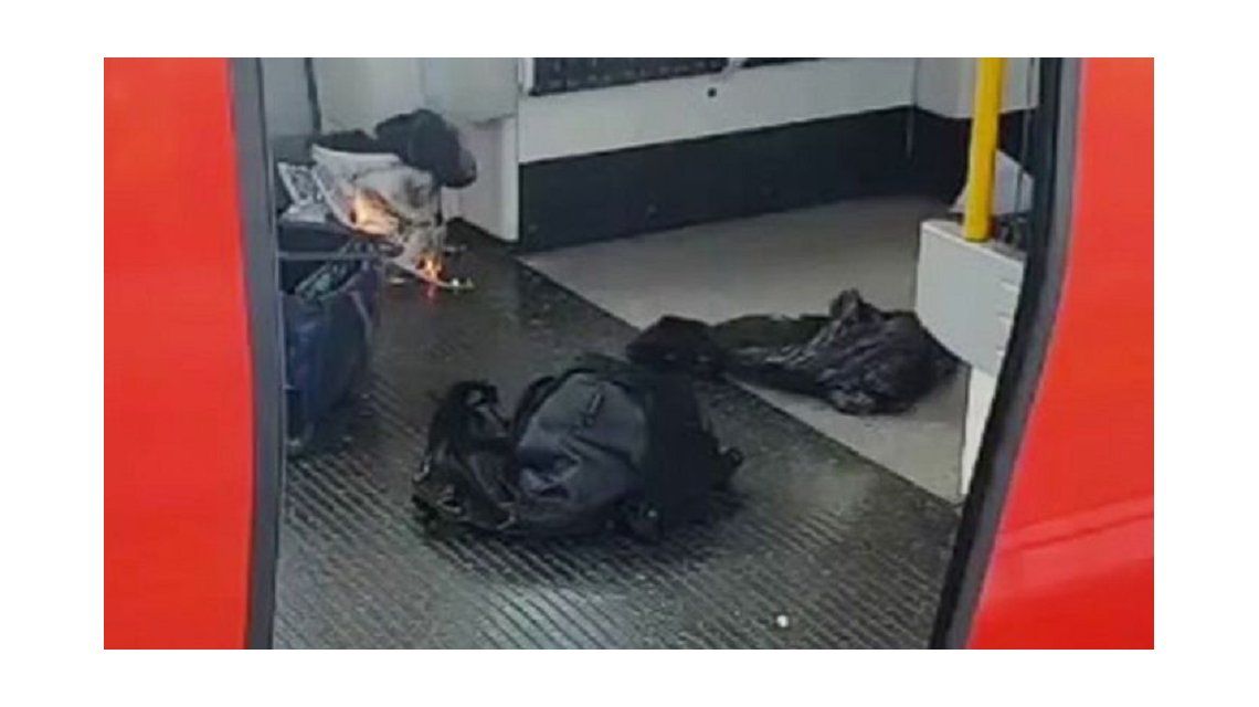 Ataque con ácido en la estación de trenes de Londres