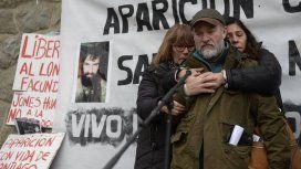 El hermano de Santiago Maldonado en una de las marchas por su aparición con vida El hermano de Santiago Maldonado en una de las marchas por su aparición con vida