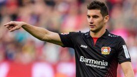 Lucas alario en el Bayer - Crédito: @bayer04fussball Lucas alario en el Bayer - Crédito: @bayer04fussball