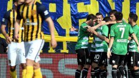 Banfield goleó a Rosario Central - Crédito: @TNTSportsLA Banfield goleó a Rosario Central - Crédito: @TNTSportsLA