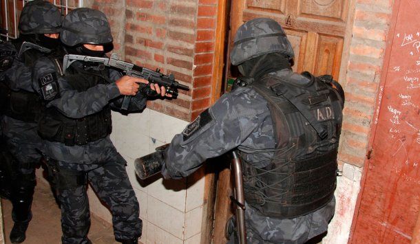 La denuncia la realizó un comisario<br>