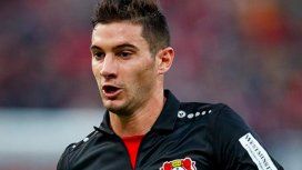 El delantero ya convirtió su primer gol en el Bayer El delantero ya convirtió su primer gol en el Bayer