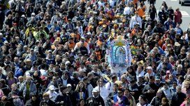 Llega una nueva peregrinación de los fieles a Luján (Foto de archivo) Llega una nueva peregrinación de los fieles a Luján (Foto de archivo)