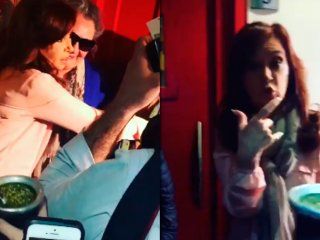 la reaccion de cristina kirchner cuando le ofrecieron un mate la reaccion de cristina kirchner cuando le ofrecieron un mate