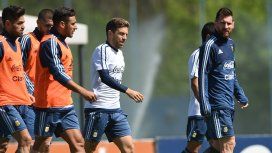Así se vive el entrenamiento de la Selección argentina Así se vive el entrenamiento de la Selección argentina