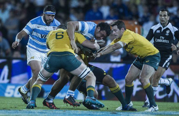 Los Pumas ante Australia - Crédito: @<b>lospumas</b>