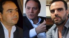 Gustavo Valdés, Carlos Espínola y Sebastián Ríos Gustavo Valdés, Carlos Espínola y Sebastián Ríos