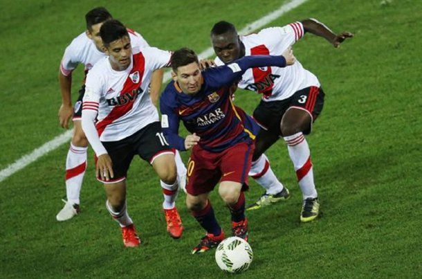 En 2015, River cayó sin atenuantes en la final ante el Barcelona de Messi