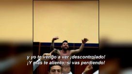 El desahogo de Lionel Messi El desahogo de Lionel Messi