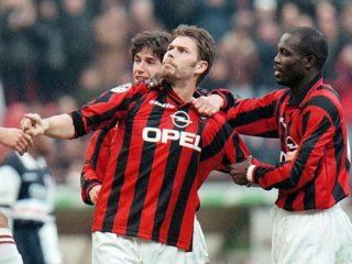 Milan de los 90 con George Weah Milan de los 90 con George Weah