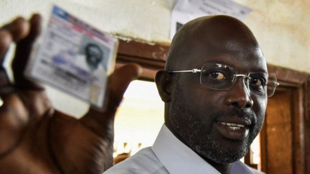 George Weah como político<br>