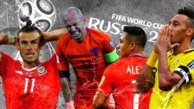 El 11 de los que no: las estrellas del fútbol que estarán ausentes en Rusia 2018 El 11 de los que no: las estrellas del fútbol que estarán ausentes en Rusia 2018