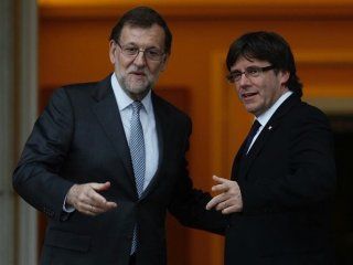 Mariano Rajoy y Carles Puigdemont Mariano Rajoy y Carles Puigdemont