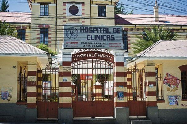 Ocurrió en el Hospital de Clinicas de La Paz, Bolivia