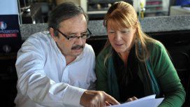 Ricardo Alfonsín y Margarita Stolbizer Ricardo Alfonsín y Margarita Stolbizer