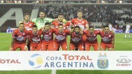 El festejo de Deportivo Morón tras acceder a la semifinal de la Copa Argentina El festejo de Deportivo Morón tras acceder a la semifinal de la Copa Argentina