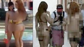 Filmaron una porno en pleno corazón de Sevilla frente a cientos de turistas Filmaron una porno en pleno corazón de Sevilla frente a cientos de turistas