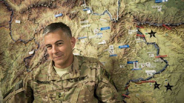 El teniente general Stephen Townsend