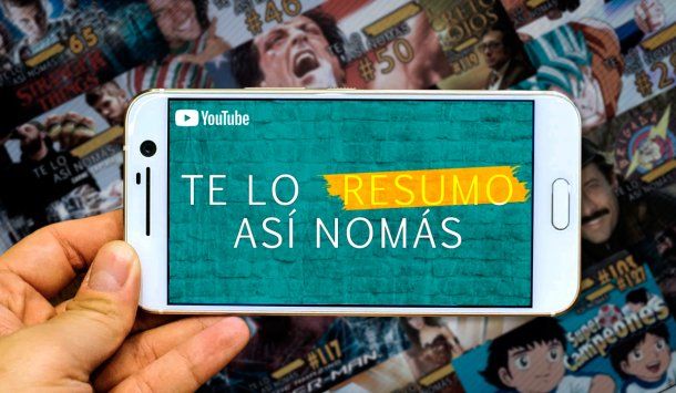 Te Lo Resumo Así Nomás, el canal de YouTube que presenta series de una manera diferente