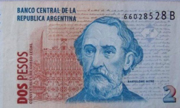 El 31 cierra el plazo para canjear los billetes de dos pesos.<br>