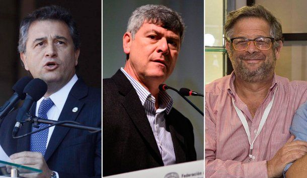 <p>Etchevehere, Buryaile y Rubinstein</p>