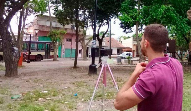 Así se preparaba el acosador para realizar los videos