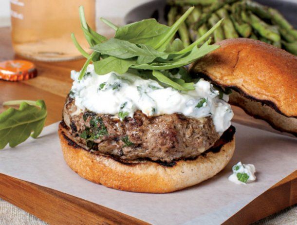 Hamburguesa de cordero para los fanáticos del plato de moda