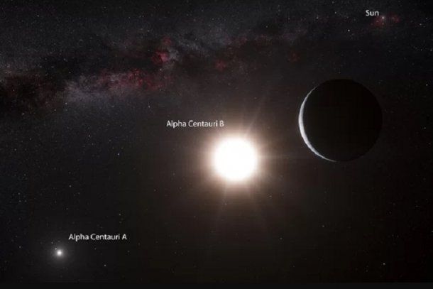 Alfa Centauri es el sistema estelar más cercano al Sol que está a unos 4,37 años luz