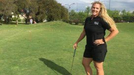 Me encanta el golf, siento que tengo potencial, admite Dahlgren, que además practica judo y jujitsu Me encanta el golf, siento que tengo potencial, admite Dahlgren, que además practica judo y jujitsu