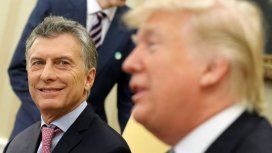 Donald Trump expresó su firme apoyo a la gestión de Macri Donald Trump expresó su firme apoyo a la gestión de Macri