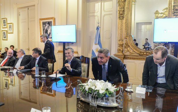 Macri encabezó la reunión con los gobernadores<br>