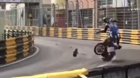 Un motociclista murió en un terrible accidente en el Grand Prix de Macao Un motociclista murió en un terrible accidente en el Grand Prix de Macao