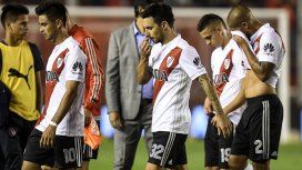 La desazón de los jugadores de River La desazón de los jugadores de River