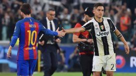 Lionel Messi y Paulo Dybala, conductores del Barcelona y la Juventus Lionel Messi y Paulo Dybala, conductores del Barcelona y la Juventus