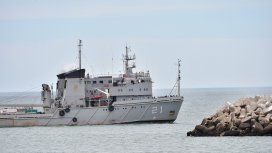 El buque Puerto Argentino partió de Comodoro para buscar al submarino El buque Puerto Argentino partió de Comodoro para buscar al submarino