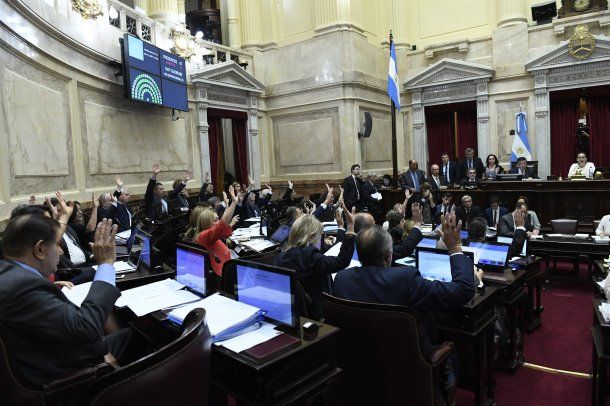 El paquete fiscal se aprobó con el aval de los senadores alineados con los gobernadores<br>
