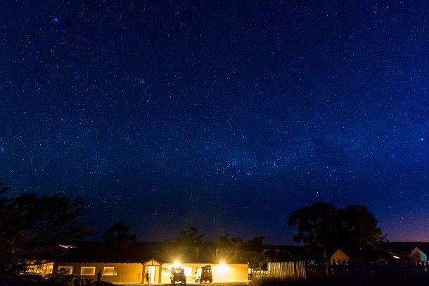 Noche en la estancia San Guillermo<br>