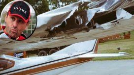 Marcos Di Palma y el avión con el que dejó sin luz a Carmen de Areco y Capitán Sarmiento Marcos Di Palma y el avión con el que dejó sin luz a Carmen de Areco y Capitán Sarmiento