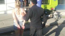 Así detuvieron a la hija de Pata Medina Así detuvieron a la hija de Pata Medina
