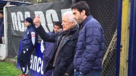 Víctor Blanco y Diego Milito Víctor Blanco y Diego Milito