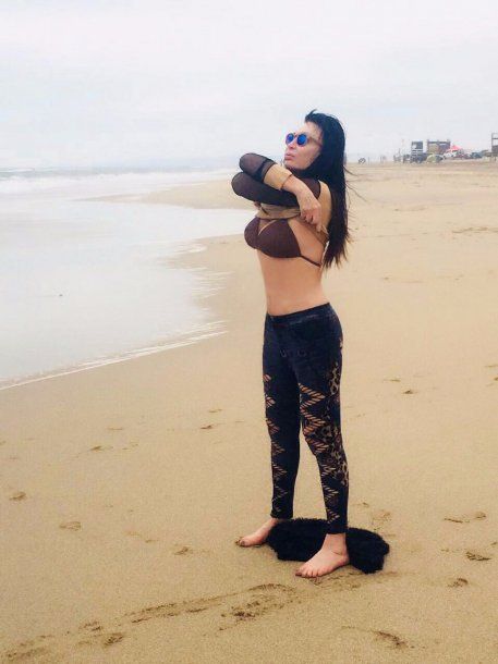 Así siguió el toples de Moria Casán.