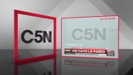 C5N en peligro: el video de una de las coberturas más dolorosas C5N en peligro: el video de una de las coberturas más dolorosas