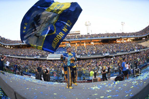 Festejo por el Día del Hincha de Boca