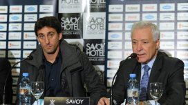 Diego Milito y Víctor Blanco Diego Milito y Víctor Blanco
