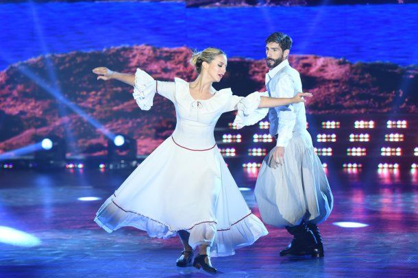 El folklore fue el segundo ritmo de la primera semifinal<br>