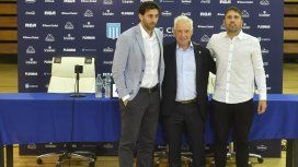 Diego Milito, Víctor Blanco y Chacho Coudet Diego Milito, Víctor Blanco y Chacho Coudet