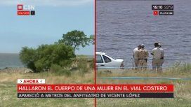 Encuentran un cadáver en el río cerca del anfiteatro de Vicente López Encuentran un cadáver en el río cerca del anfiteatro de Vicente López
