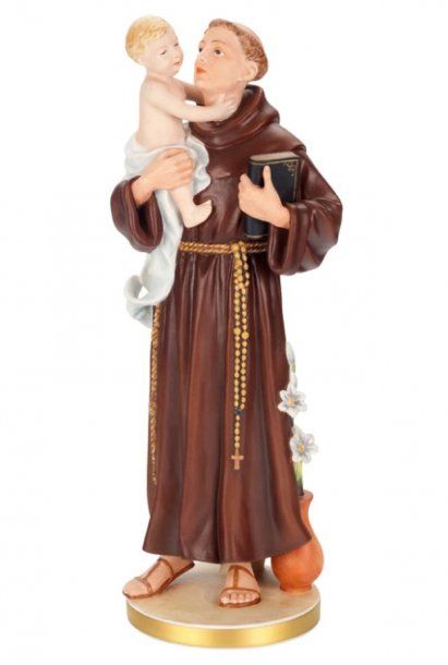 <p>El verdadero muñeco de San Antonio</p>